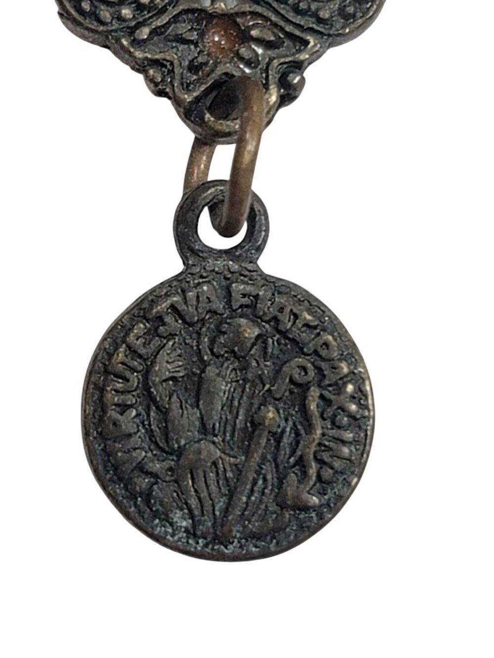Vintage Necklace Lot Saint Benedict Pendant Maltese-cross Gothic and Celtic styl - Picture 6 of 11